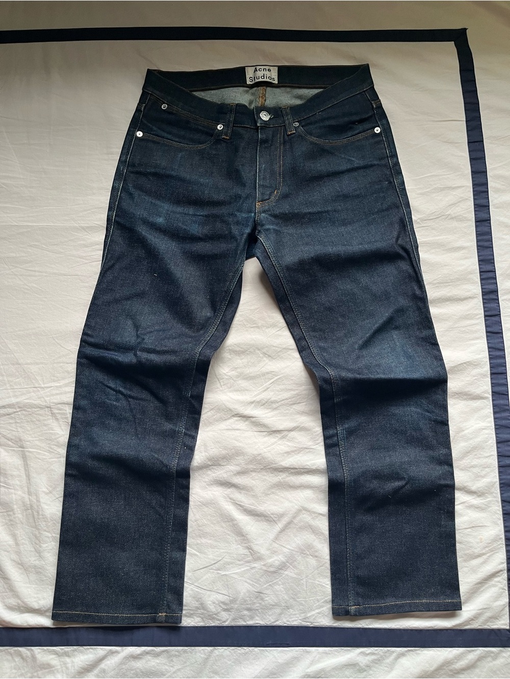Acne Studios Dark Blue Denim Jeans